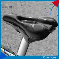 ONEM Non-slip Silicone Bike Saddle Cushion Silicone Memory Foam Bike Seat Cushion Comfortable Memory Foam Bike Seat Cover with Rain Cover Bicycle Accessory for Ultimate Riding
