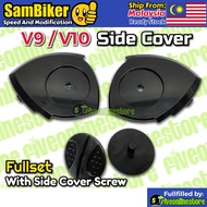 BKP V9 Helmet Side Cover Fullset Base Bracket Visor Lock Screw Side Cover Repair Full Set Helmet BKP