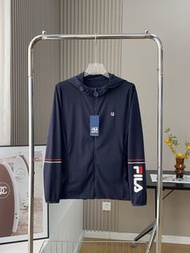 全新Fila女款皮膚衣FILA 連帽防晒外套Fila jacket Fila外套
