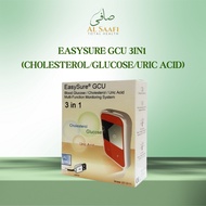 EasySure GCU 3in1 ( cholesterol/glucose/uric acid)