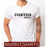 Foxter Bike Cotton T Shirt - Men/Woman Unisex Simple Design
