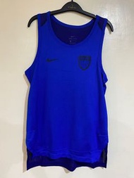 二手賠錢賣Nike藍色運動上衣LBJ無袖背心詹姆士球衣LeBron James吊嘎