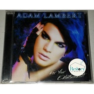CD Adam Lambert-For Your Entertainment (CD) (VG+)