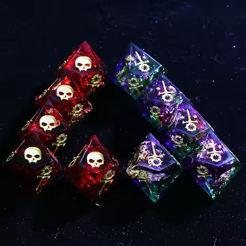 15 Polyhedral Resin Sabbat Dice Sets VtM WoD The Crucible