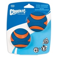 Chuckit Ultra Squeaker Ball Dog Toy, Medium 2 balls