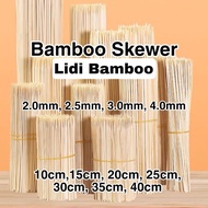 {Wholesale} Satay stick/ Bamboo skewer / Bamboo Stick /Lidi Bamboo/ Bamboo Stick thick/Bamboo Stick 