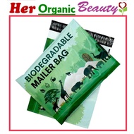 10 Pieces GREEN Biodegradable D2W Mailer Bags 100% Compostable Cassava Bag