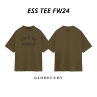 Essentials Jersey Crewneck Tee FW24 Olive