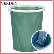 VERDEN Dustbin Trash Bin With Insert Plastic Bag Slot Pull and Tear Plastic Bag