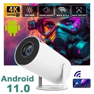 NEW Xiaomi Hy300 HD Intelligent 4K Projector Android 11 Remote Control 5G Wifi Bluetooth 5.0 180° Projection Angle Home Camping