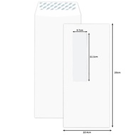 DL Envelope w/ Window 20pcs in 1 pocket (23cm x 10.4cm)