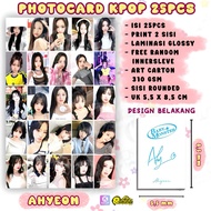 PC Photocard Unofficial Baby Monster Ahyeon Chiquita Rami Ruka Rora Asa Pharita 25Pcs Print 2 sides 