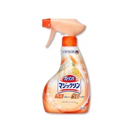 【日本花王KAO】日本KAO花王-居家地板去污拋光中性噴霧清潔劑400ml/淺橘瓶-柑橘香(木地板專用,免水洗,芳香消臭,速乾去垢劑,塑料板,打蠟過的地板皆適用)