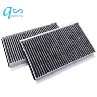 2Pcs Cabin Air Filter 64319171858 for- 5 6 E60 E61 E63 E64 520D 523I 525I 530D 535D 545I 550I 630I 6