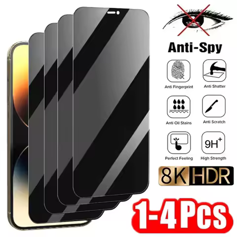 1-4Pcs Privacy Screen Protector For Huawei P20 Pro P40 Lite Honor 20 Pro 8X X8 9X Lite Mate 20 Lite 