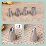 Cream Nozzle Small Flower Petal No. 80 81 101 102 103 104