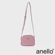 anello NEW RETRO 圓弧梯形迷你斜背包- 粉紅色