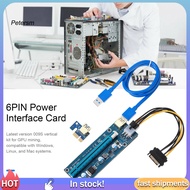 PP   Pci-e Switch Card with Led Indicator Light Gpu Mining Equipment Pci-e Riser Card 1x to 16x Extension Cable for Usb 3.0 Graphics Card Fast Shipping High Quality Best Price