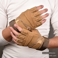 riding glove glove motorcycle Sarung Tangan Taktikal Black Hawk Lelaki Separuh Jari Memaafkanusim Se