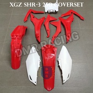 XINGUIZUN SHR-1 SHR-3 SHR-5 250cc Motocross Coverset Assy Red White Cutting CRF Cover Set Motorcross Dirt Bike 250