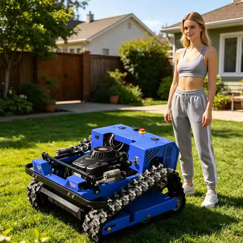 Precise lawn mower remote controlled CE/EU5/EPA 1500 ㎡/h 45° 20mm-150mm Adjustable lift Support cust