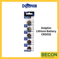 Dolphin CR2032 Lithium Battery-DOL-CR2032 5's