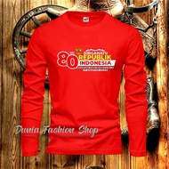 LONG TOP T-SHIRT HAPPY INDONESIA NUSANTARA NEW INDONESIA MAJU