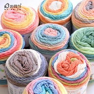 Ruyi Bird 5-strand cake ball rainbow cotton handma Ruyi Bird 5-strand cake ball rainbow cotton Handm