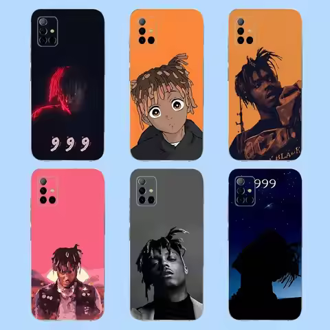 999 J-Juice W-WRLD Phone Case For Samsung S 23,22,10,9,8 A 71,52,51,30,21S,12 PIus,E,Lite Note20 Ult