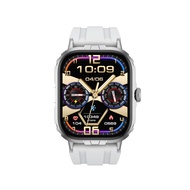 M106 Sport Smartwatch Men IP68 Big Screen 2.01" Metal Frame Health Monitoring Tracker Rugged Intelli