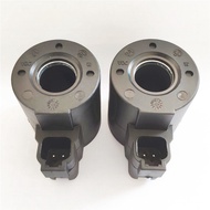 Liugong Zhenyu Excavator Pioneer Safe Rotating Walking Fast Slow-End Solenoid Valve Coil Hole 19 Hei