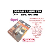 MATA Osram 6-eye led bulb bright white T19 H6 universal bulb
