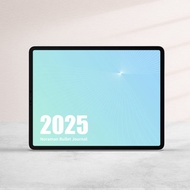 2025週計畫電子手帳-Goodnotes/ipad模板(微風Breeze)