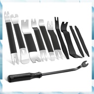 (WJRN) 11PCS Auto Trim Removal Tool Kit Replacement Spare Parts Metal Pry Tool Auto Fastener Remover