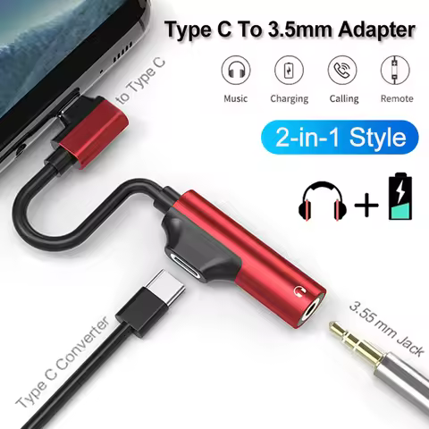 USB C Type C To 3.5mm AUX Jack Headphone OTG Adapter for Huawei P30 Pro Xiaomi Mi 9 8 Se Oneplus 7 P