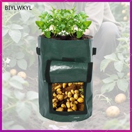 [biylwkyl] 5Gallon Potato Grow Bag Garden Planting Bag Vegetable Thickened Container PE