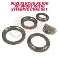 Suzuki RC80 RC100 RG110 RG SPORT RGS Steering Cone Bearing Set Bearing Tengkuk Set RC 80 RC 100 RC 1