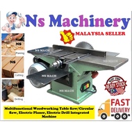 Woodworking Table Saw Multifunctional /Circular Saw, Electric Planer, Electric Drill Integrated Machine