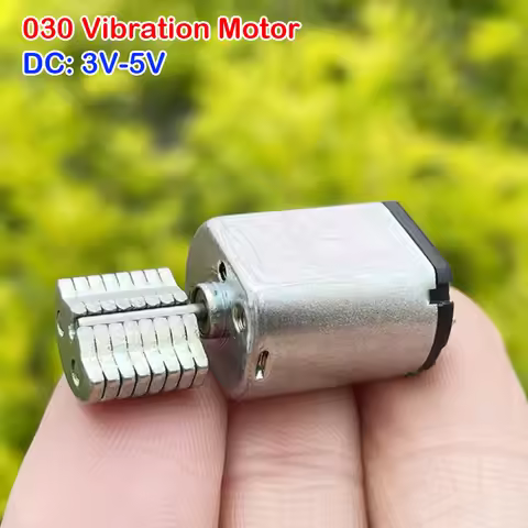 030 Micro Vibration Motor DC 3V-5V Electric Vibrator for Beauty Massage Stick Small Eccentric Vibrat