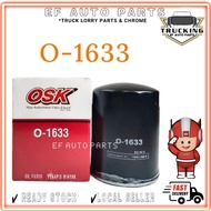 OSK OIL FILTER PENAPIS MINYAK O-1633 TOYOTA LANDCRUISER HJ.47 O/F 15601-68010 PENAPIS MINYAK 4X4 4WD