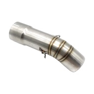 Exhaust Escape Middle Link Pipe 51mm for FZ8 FZ8N FZ8S FZ8N YZF-FZ8 FZ800 2010 - 2015