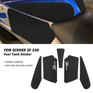 Motorcycle accessories For GIXXER SF 250 23 24 Fuel Tank Cap Sticker Pad Tank Cover Anti Slip Protec
