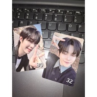 Close your eyes photocard