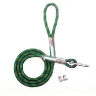 10 Piece Heavy Duty Stainless Steel Double Rope Clamps Fits 0.31-inch(8mm) to 0.47-inch(12mm) twiste