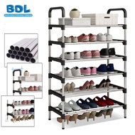 GANTUNGAN Bdl Shoe Rack 5-tier Umbrella Hanger/Shoe Rack 5-tier Slipper Shoe Holder 5-tier Iron Frame