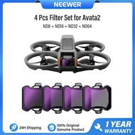 NEEWER Filter Set for DJI Avata 2 ชุดฟิลเตอร์กล้องสำหรับ DJI Avata 2 ชุดฟิลเตอร์ CPL+UV+ND8+ND16+ND3