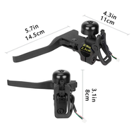 Electric Scooter Handbrake with Bell Prevent Slip Scooter Handle Brake Lever Waterproof for MI4 4Pro