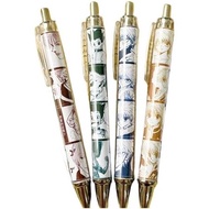 Pen Bola Mata Neutral Hunter x Hunter, 0.5mm, Hitam, Pek 4, Barangan Moe, Menampilkan Chrollo, Hisok