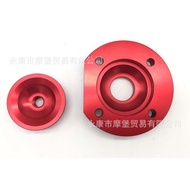 Kepala silinder enjin 2 lejang sesuai untuk ubah suai motosikal mini 49cc 60cc 80cc merah