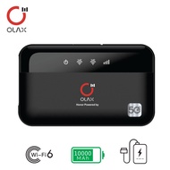 Cục Phát Wifi Olax M100 Wifi 6 tốc độ 300Mbps – Lắp SIM 4G/5G – Kiêm Pin Sạc Dự Phòng 10000mAh